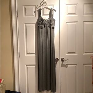 Gray Tank Maxi Dress